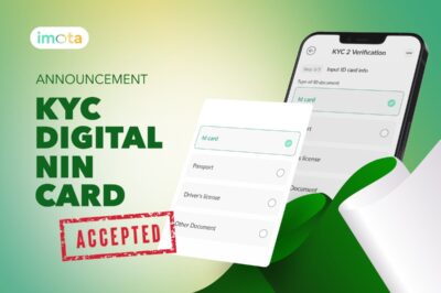 Imota App Introduces Digital NIN Card for Seamless KYC Process in Nigeria