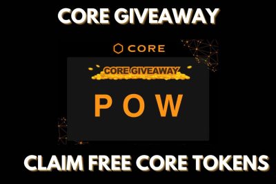 core giveaway