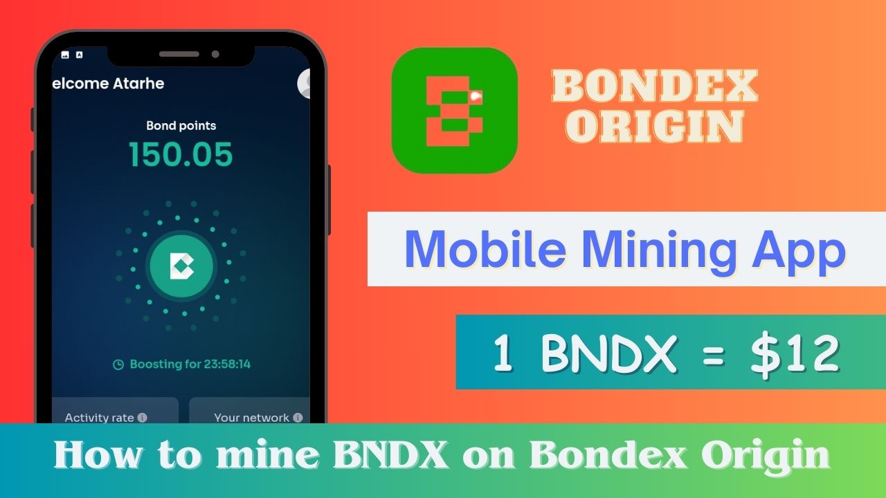 Bondex Origin Airdrop Mine Bndx Token For Free Airdrop Fever