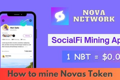 Novas Network: How to mine Novas Basic Token