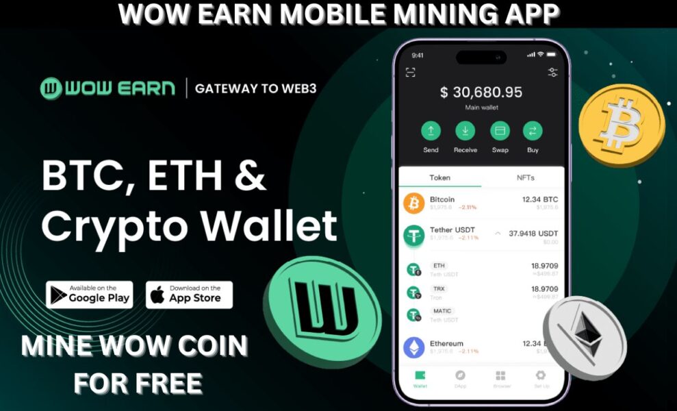 Wow Earn Mining Mine Wow Coins For Free Airdrop Fever