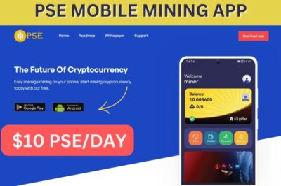 PSE Network Mining: How to mine $10 worth of PSE Tokens Daily Free