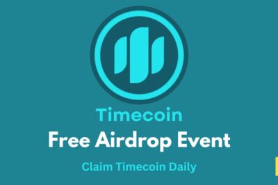 Timecoin Airdrop Mining | Claim Timecoin For Free