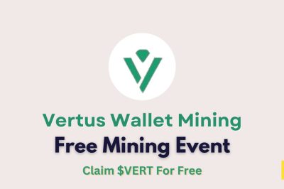 Vertus Mining Airdrop | Claim VERT Tokens Free