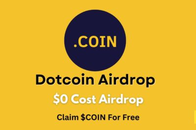 Dotcoin Airdrop | Claim Free Dotcoin Tokens