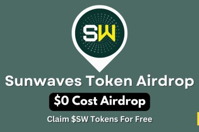 Sunwaves Token Airdrop | Powered by Ice Open Network