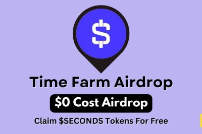 Time Farm Airdrop | Claim SECOND Tokens For Free